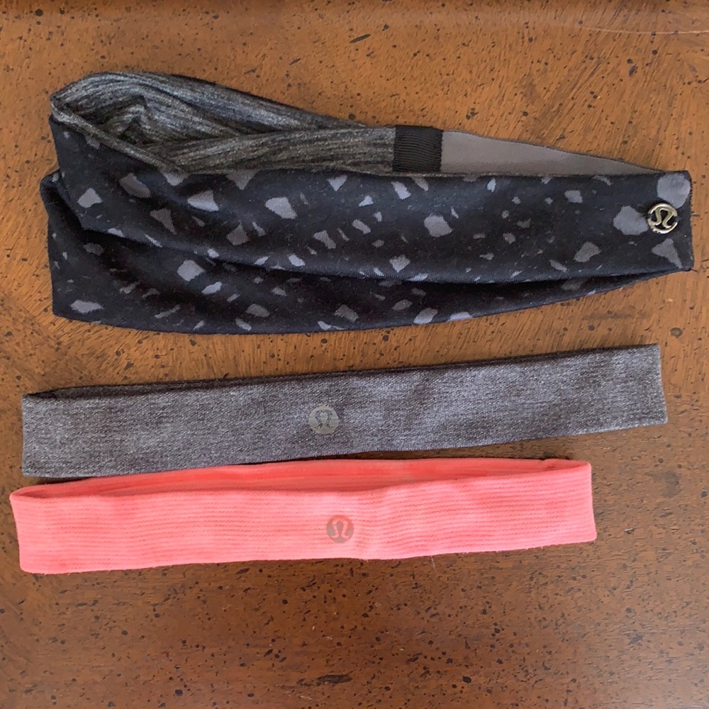 Lululemon Athletica set of headbands